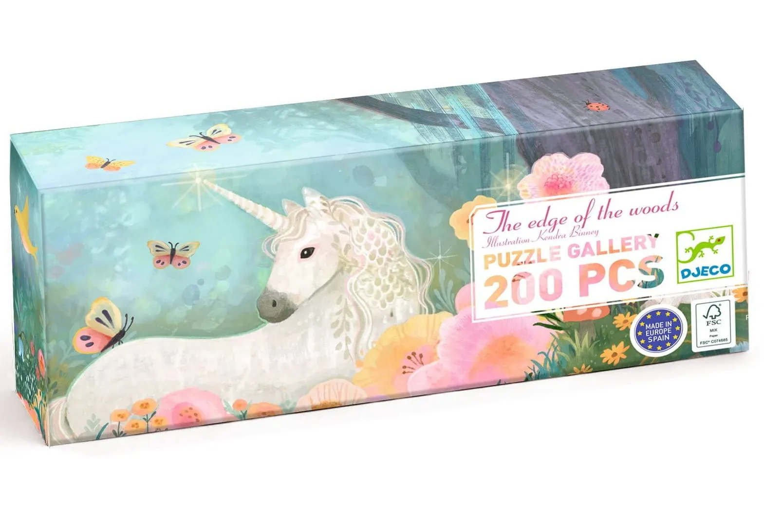 Djeco - puzzle gallery 200 elem. Jednorożec Djeco - puzzle gallery 200 elem. Jednorożec