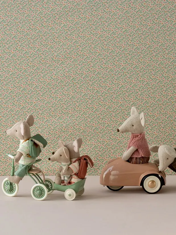 Maileg - trójkołowy rowerek dla myszek Green