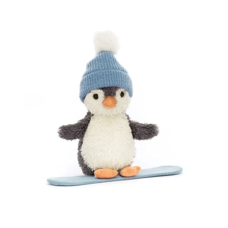 Pingwin Jellycat na Snowboardzie 12 cm