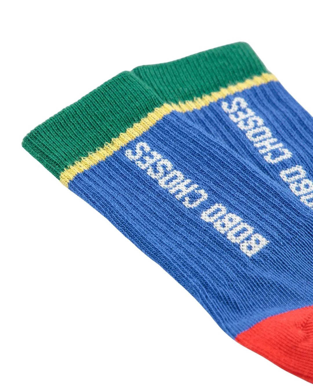 BOBO CHOSES - długie skarpetki dziecięce Color Block BLUE