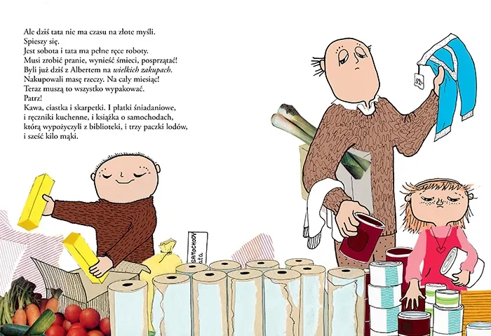 Wydawnictwo Zakamarki - Co mówi tata Alberta?