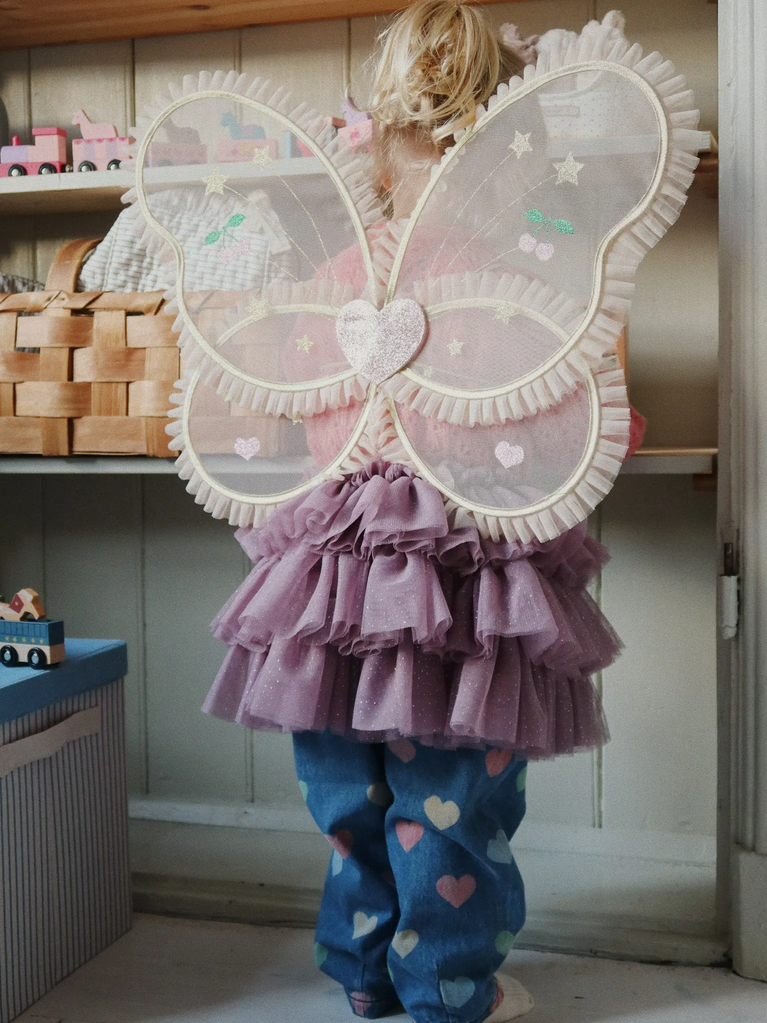 Konges Sløjd - kostium wróżki ze skrzydłami i różdżką Fairy Costume Brazilian Sand Konges Sløjd - kostium wróżki ze skrzydłami i różdżką Fairy Costume Brazilian Sand