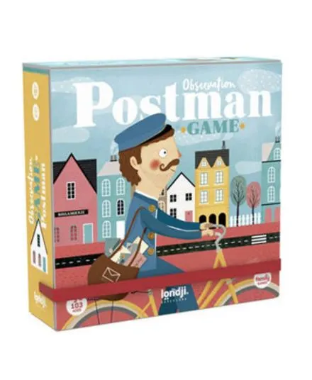 Londji - gra obserwacyjna dla dzieci Postman wersja kieszonkowa Londji - gra obserwacyjna dla dzieci Postman wersja kieszonkowa