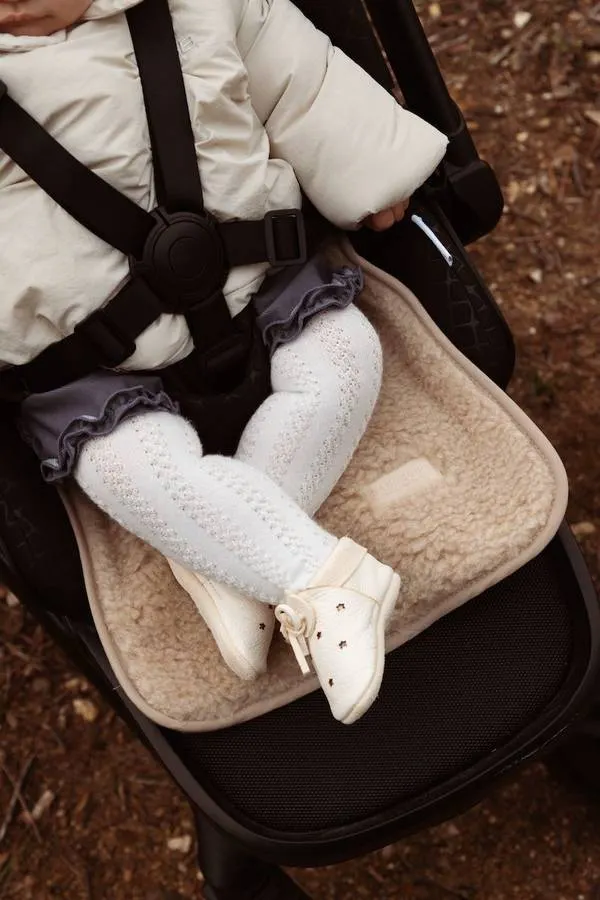 Bamboom - bambusowe rajstopy z ażurowym wzorem kremowe Bamboom - bambusowe rajstopy z ażurowym wzorem kremowe