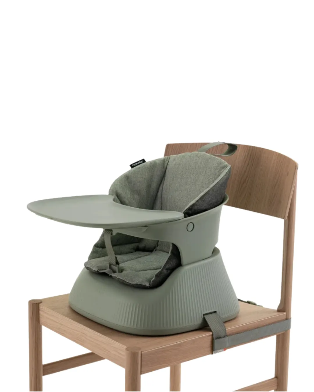 Hannie - przenośne krzesełko do karmienia Sage Green