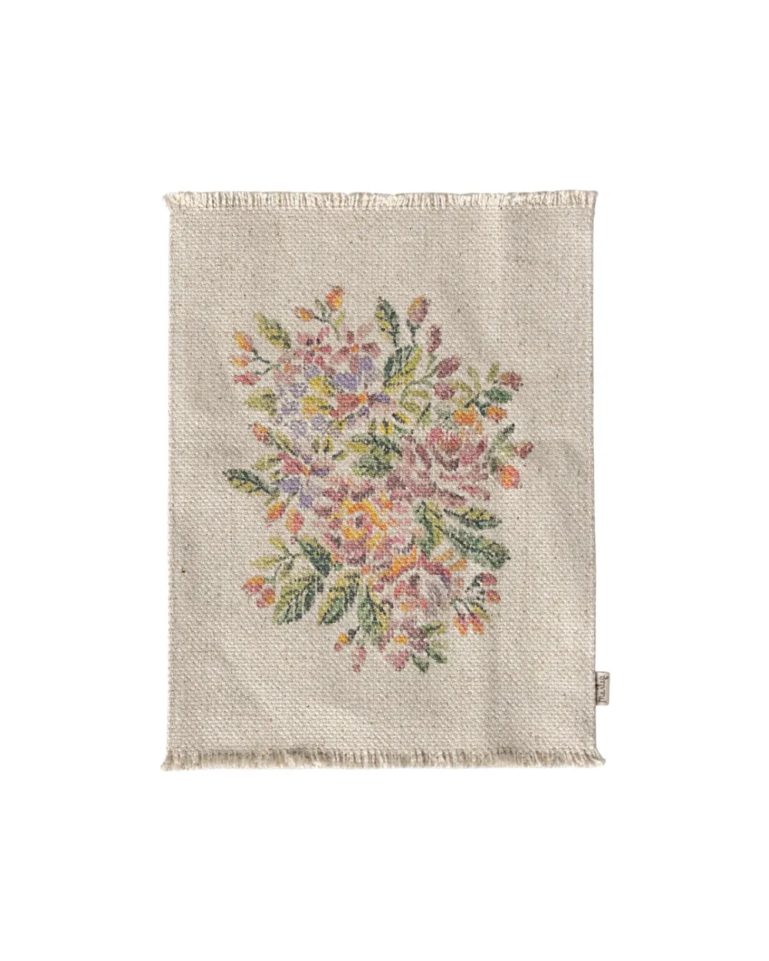 Maileg - duży dywanik w kwiatki dla myszek