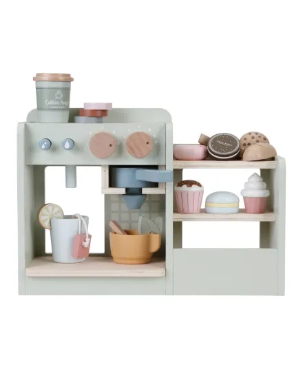Little Dutch - drewniana kawiarenka dla dzieci z akcesoriami