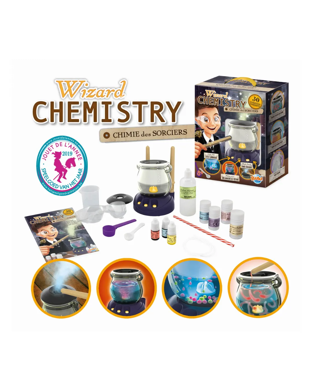 Buki - magiczna chemia 30 eksperymentów