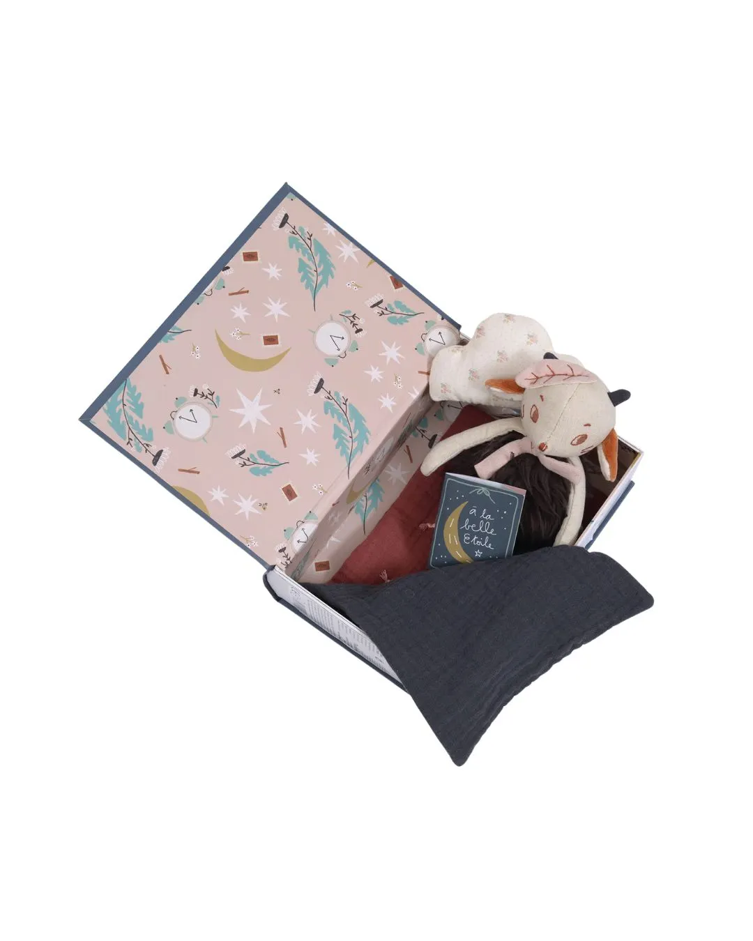 Moulin Roty - maskotka w książce Belle Moulin Roty - maskotka w książce Belle