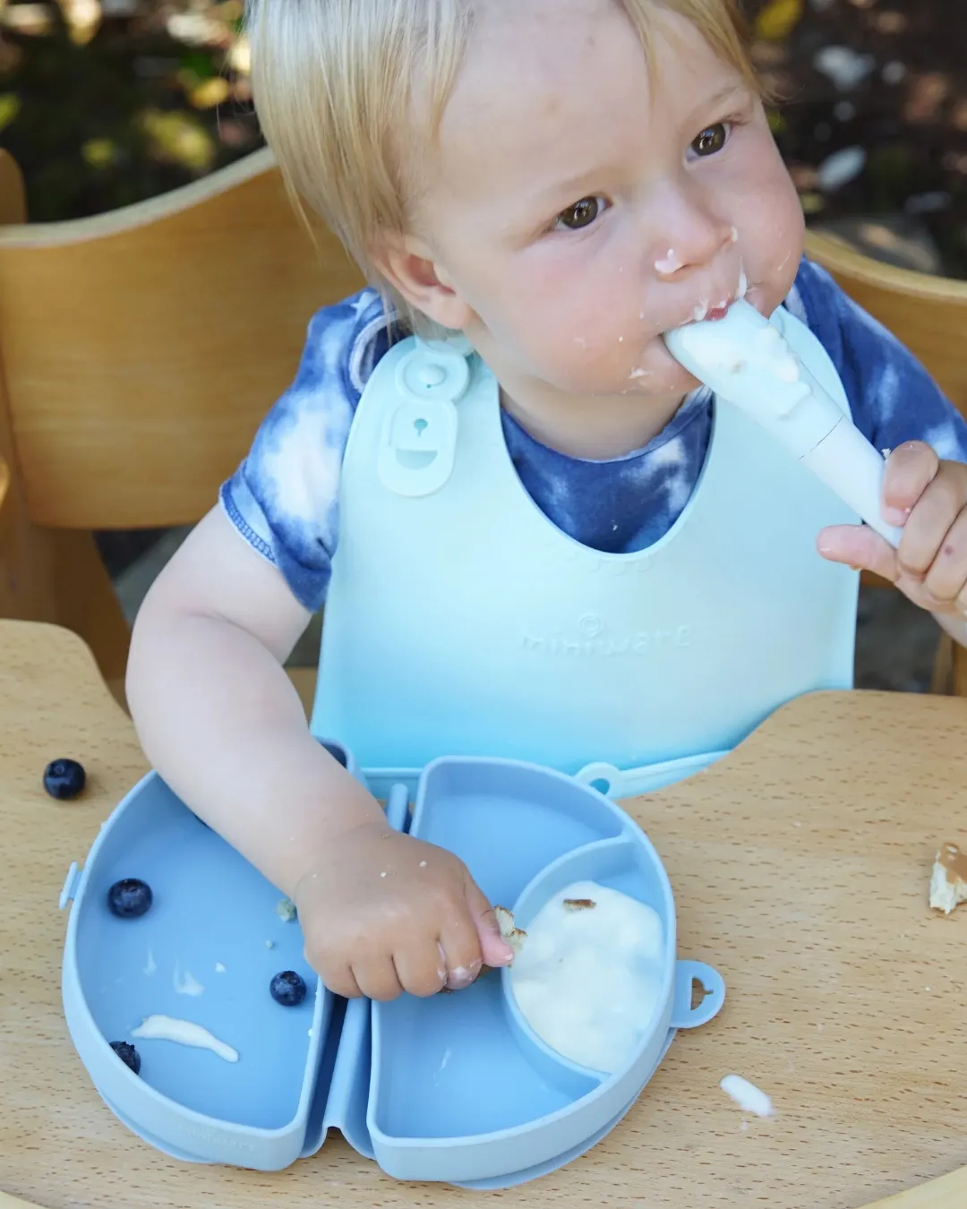 Miniware - silikonowy lunchbox dla dzieci Silifold Chicory Miniware - silikonowy lunchbox dla dzieci Silifold Chicory