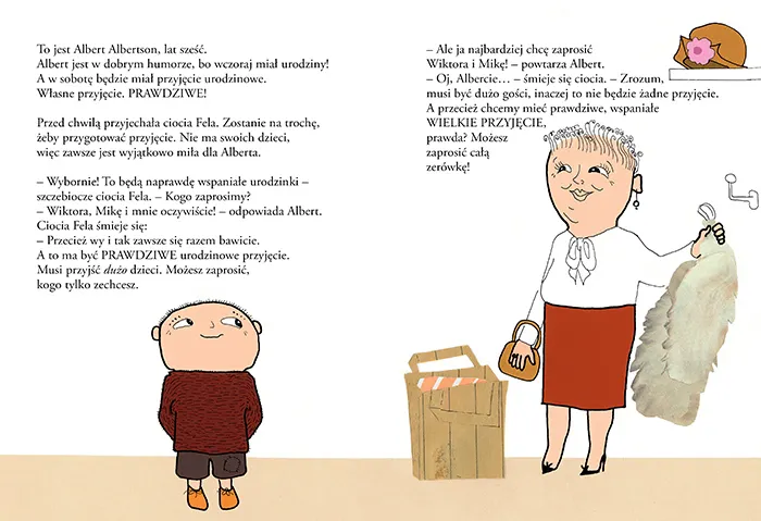 Wydawnictwo Zakamarki - Urodziny Alberta