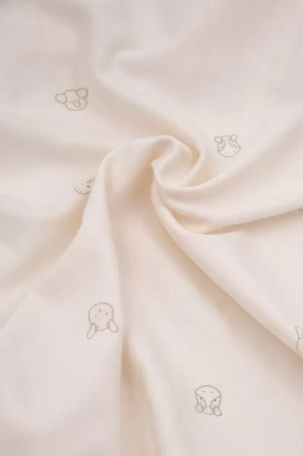 Bamboom - bambusowe prześcieradło do łóżeczka 120x60 cm Animal Friends Bamboom - bambusowe prześcieradło do łóżeczka 120x60 cm Animal Friends