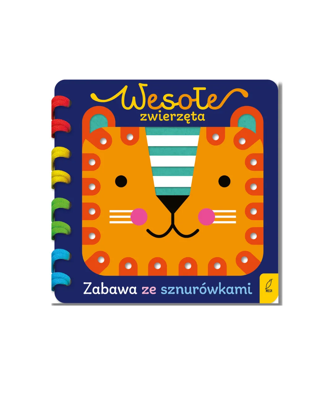 Wydawnictwo Wilga - Wesołe zwierzęta. Zabawa ze sznurówkami Wydawnictwo Wilga - Wesołe zwierzęta. Zabawa ze sznurówkami