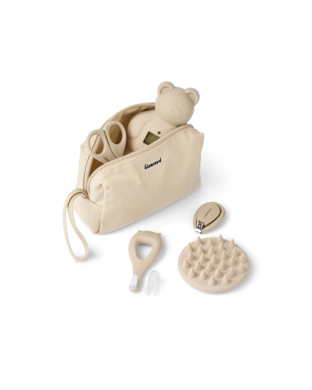  Liewood - zestaw do codziennej pielęgnacji niemowlęcia Calista Baby Sandy