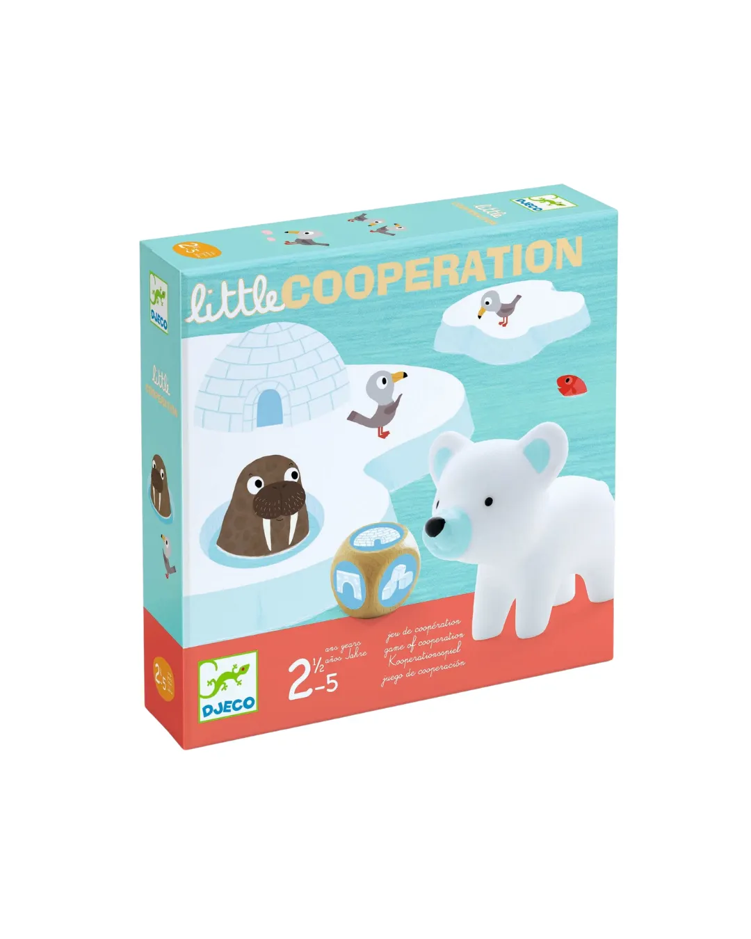 Djeco - gra kooperacyjna dla dzieci Zwierzaki na Arktyce