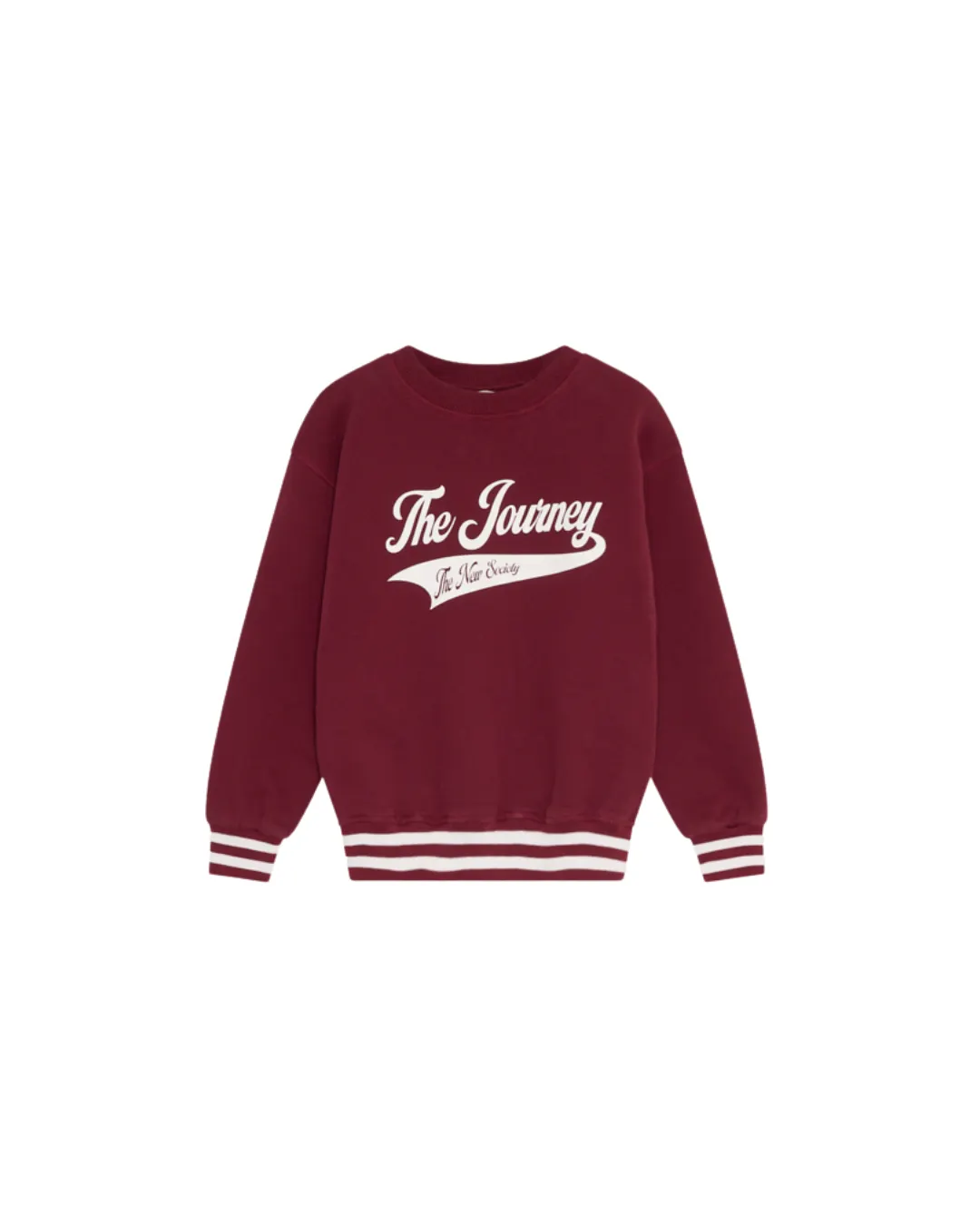 The New Society - bluza z nadrukiem Misty Rumba Red The New Society - bluza z nadrukiem Misty Rumba Red