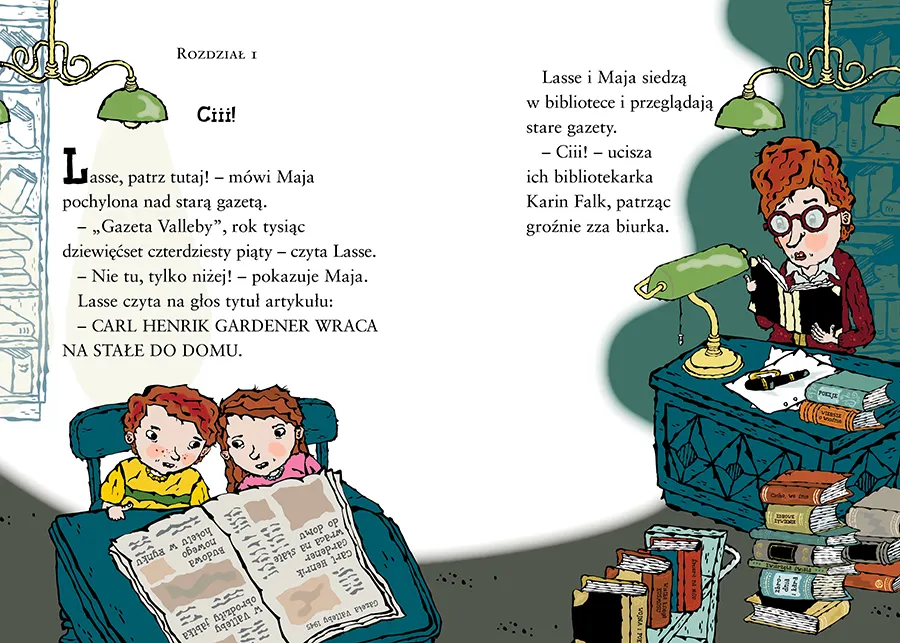 Wydawnictwo Zakamarki - Tajemnica filmu, Biuro Detektywistyczne Lassego i Mai Wydawnictwo Zakamarki - Tajemnica filmu, Biuro Detektywistyczne Lassego i Mai