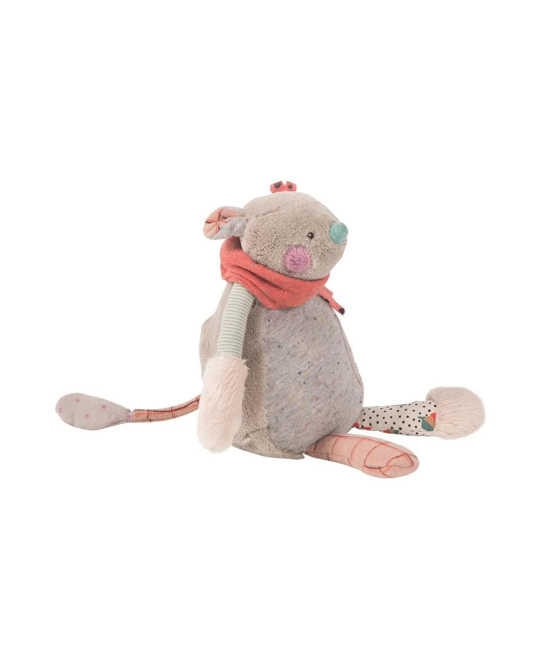 Moulin Roty - maskotka myszka z pozytywką Moulin Roty - maskotka myszka z pozytywką