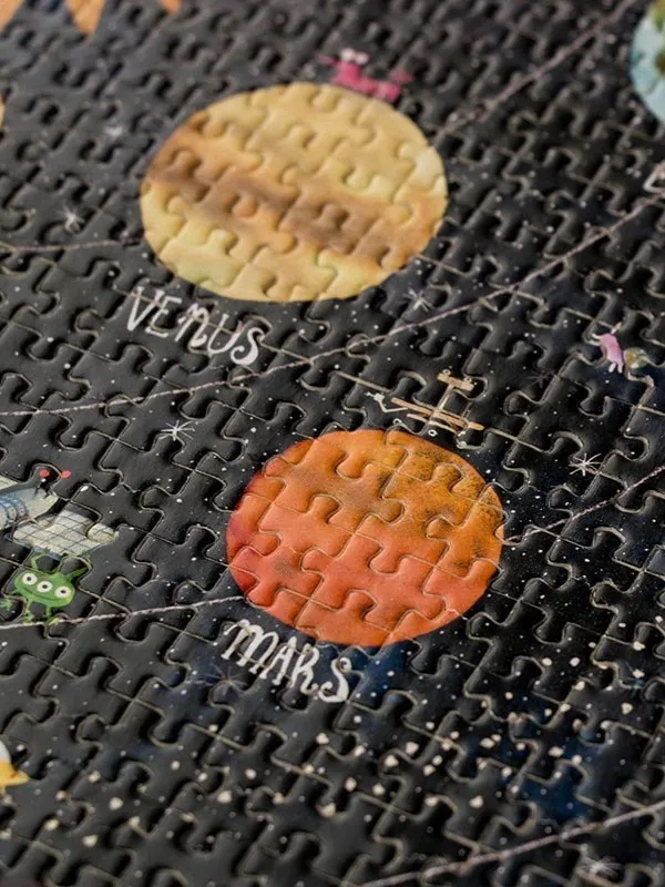 Londji - mikro puzzle 600 elementów Odkrywaj Planety 