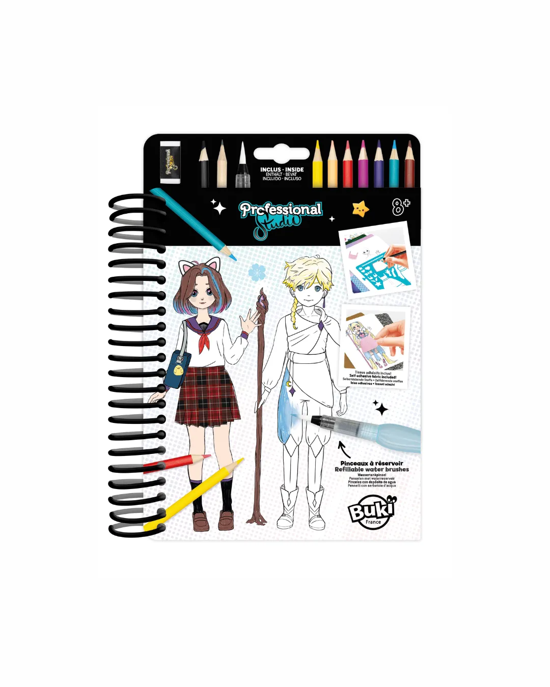 Buki - szkicownik projektowania MANGA Buki - szkicownik projektowania MANGA