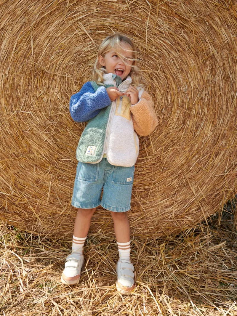 Liewood - krótkie spodenki bermudy jeansowe Cesaria light blue denim Liewood - krótkie spodenki bermudy jeansowe Cesaria light blue denim