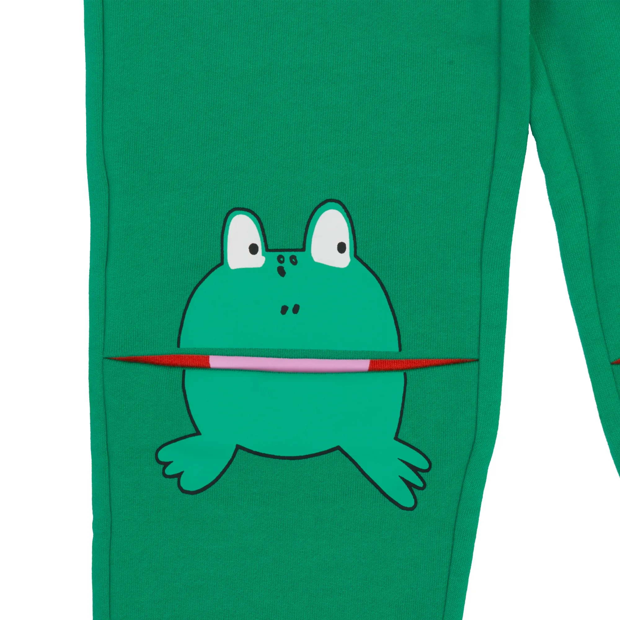 Stella McCartney - spodnie długie chłopięce Frog Graphic Elasticated Joggers Stella McCartney - spodnie długie chłopięce Frog Graphic Elasticated Joggers