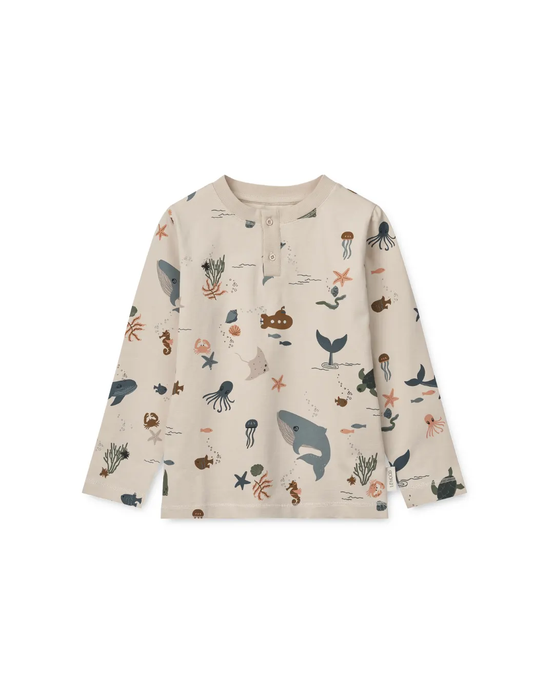 Liewood - piżama dziecięca Wilhelm sea creature sandy Liewood - piżama dziecięca Wilhelm sea creature sandy