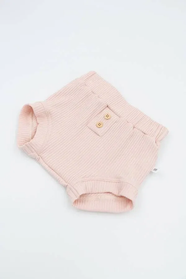 Bamboom - bambusowe majtki niemowlęce na pieluchę Pure różowe