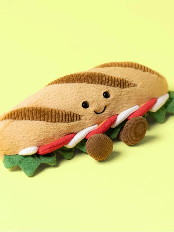 Jellycat - wesoła bagietka Caprese 12 cm