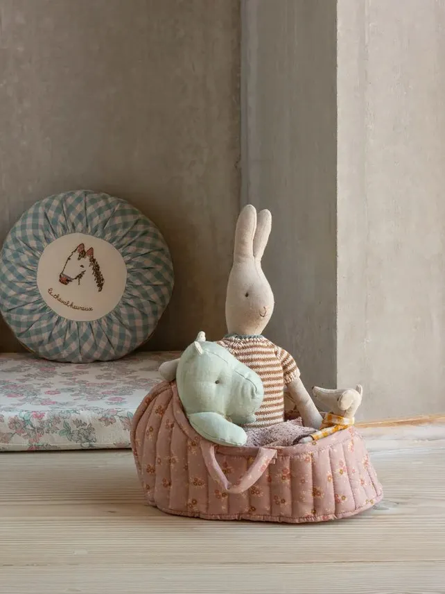 Maileg - gondola duża różowa