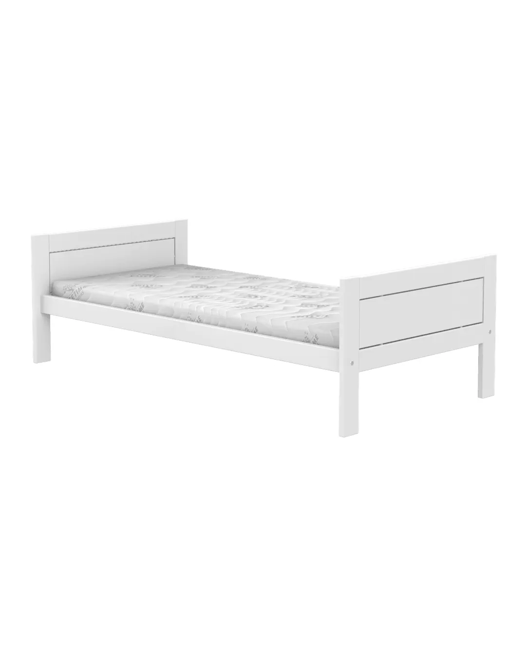 LIFETIME Kidsrooms - łóżko pojedyncze 90x200 cm White Premium LIFETIME Kidsrooms - łóżko pojedyncze 90x200 cm White Premium