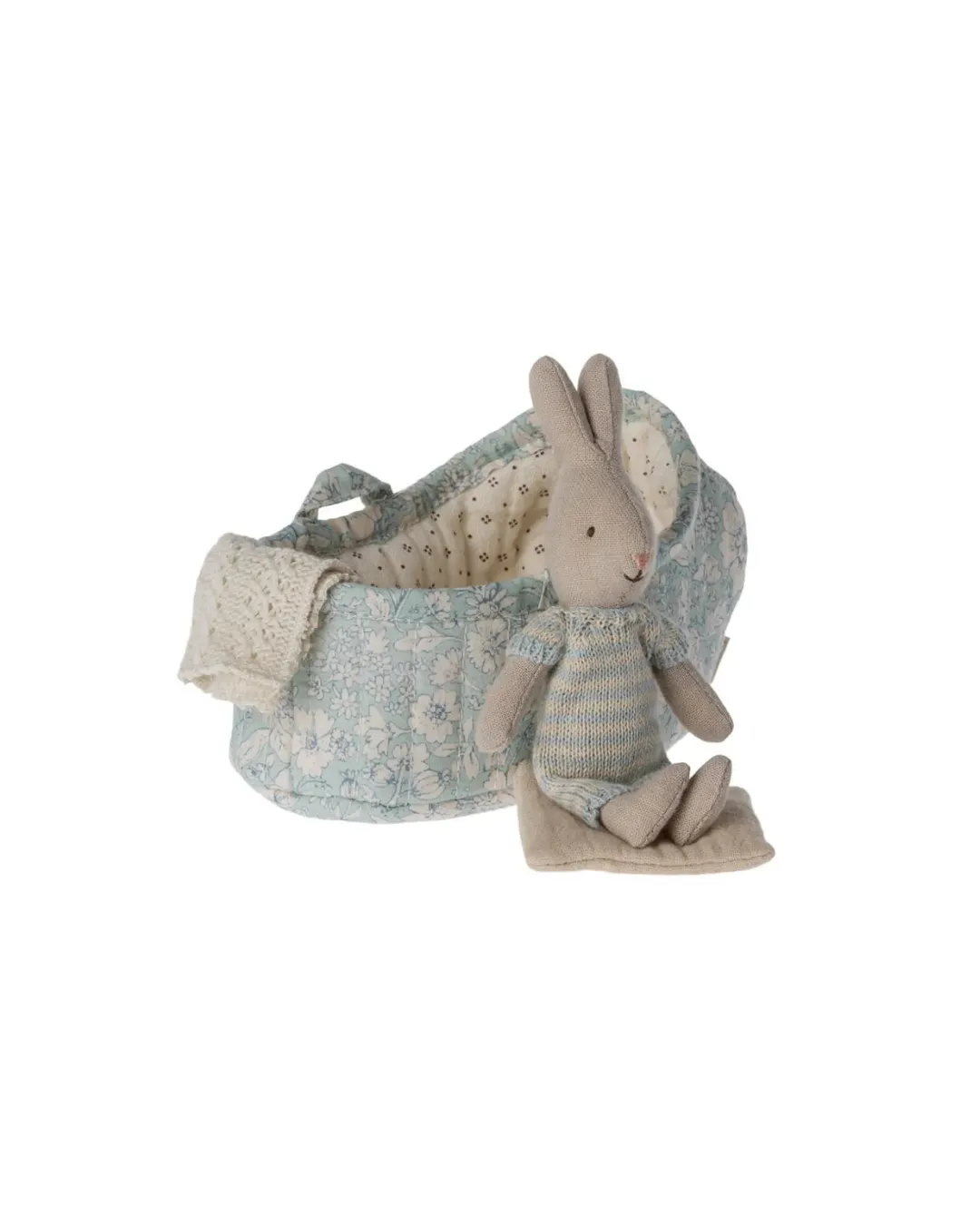 Maileg - króliczek Mikro w nosidełku Maileg - króliczek Mikro w nosidełku