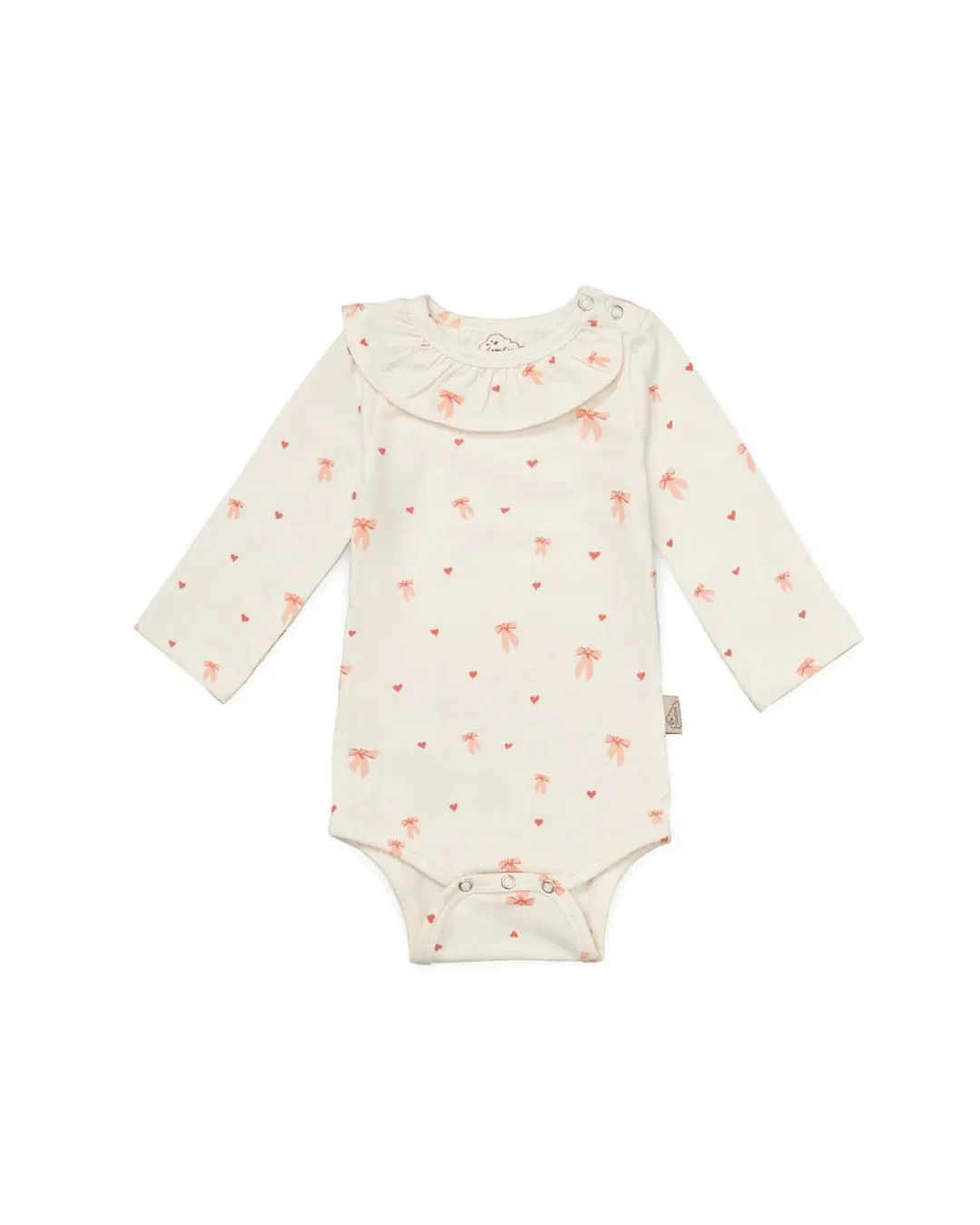 Cam Cam Copenhagen - body z długim rękawem Holly GOTS Bows