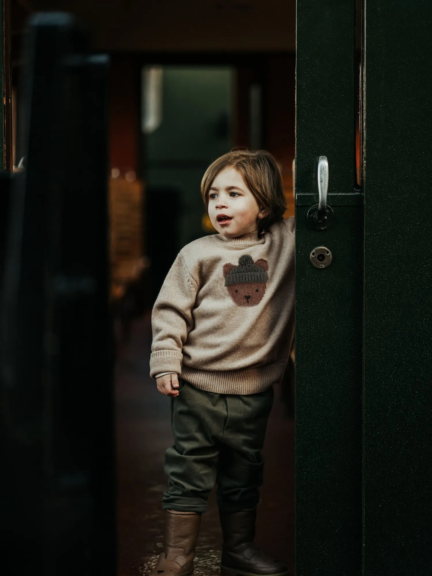 Donsje - sweter dla malucha z wełny merino Denn Merino Wool Bear Donsje - sweter dla malucha z wełny merino Denn Merino Wool Bear