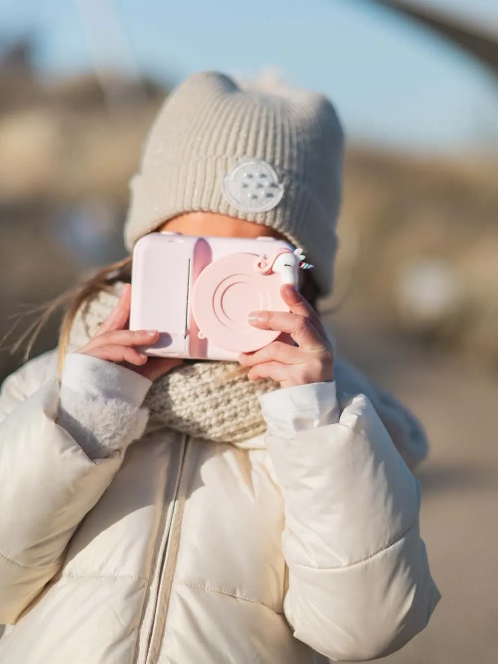 The ZooFamily - aparat dla dzieci z drukarką Jednorożec z kolekcji Zoo Print