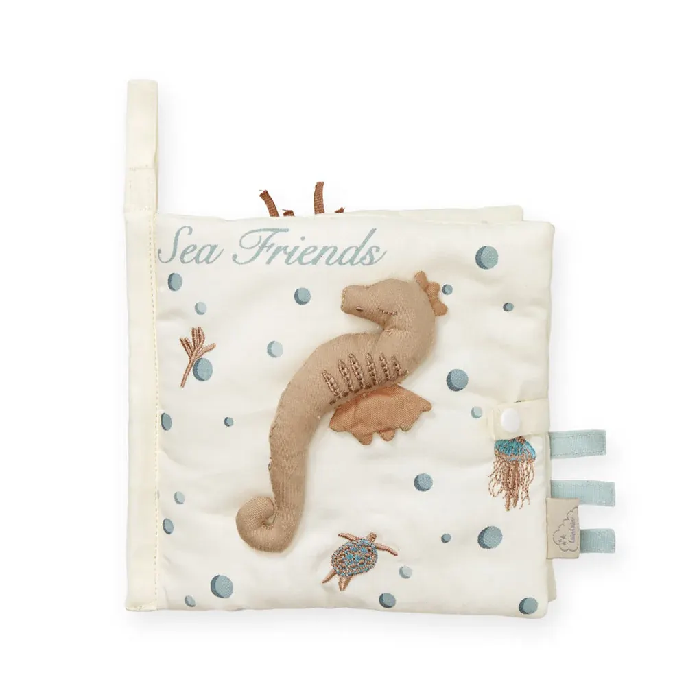 Cam Cam Copenhagen - książeczka dla niemowlaka sensoryczna OCS Sea Garden Cam Cam Copenhagen - książeczka dla niemowlaka sensoryczna OCS Sea Garden