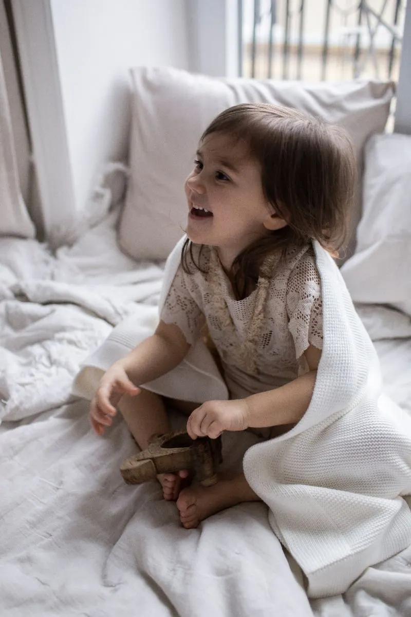 My Memi - bambusowy kocyk 80x100 Classic Cream My Memi - bambusowy kocyk 80x100 Classic Cream