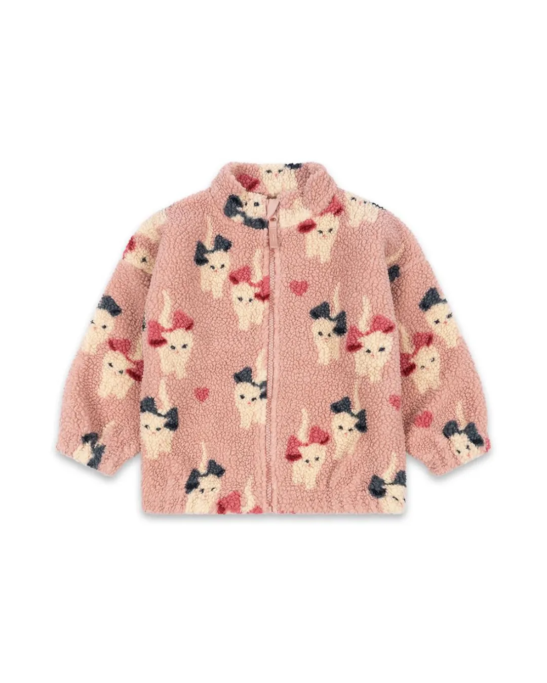 Konges Sløjd - kurtka dziecięca Jody Teddy Jacket GRS Lady Bow Kitty