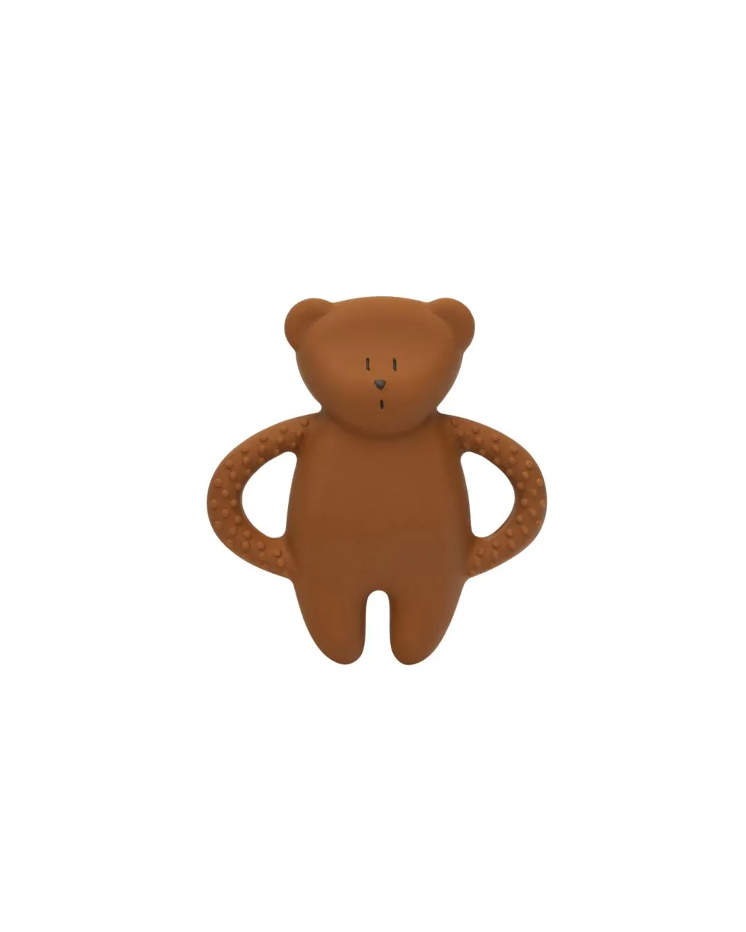 Moonie - gryzak niemowlęcy Miś z naturalnego kauczuku Caramel Moonie - gryzak niemowlęcy Miś z naturalnego kauczuku Caramel