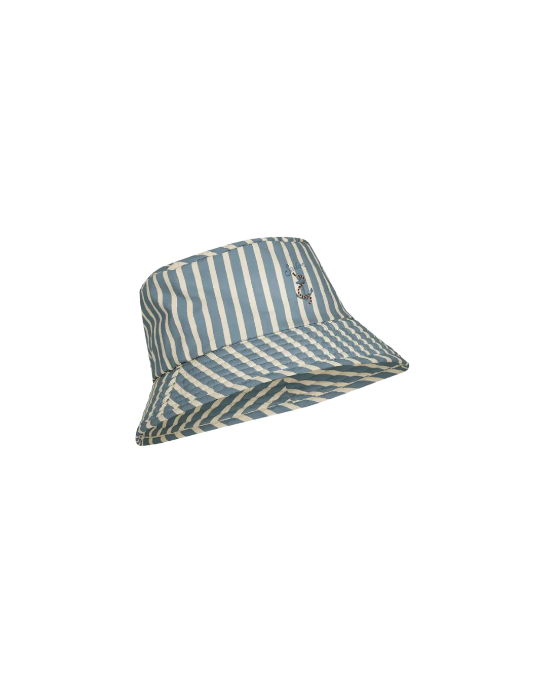 Konges Sløjd - kapelusz dziecięcy z filtrem UV Asnou Bucket Hat Sailor Stripe