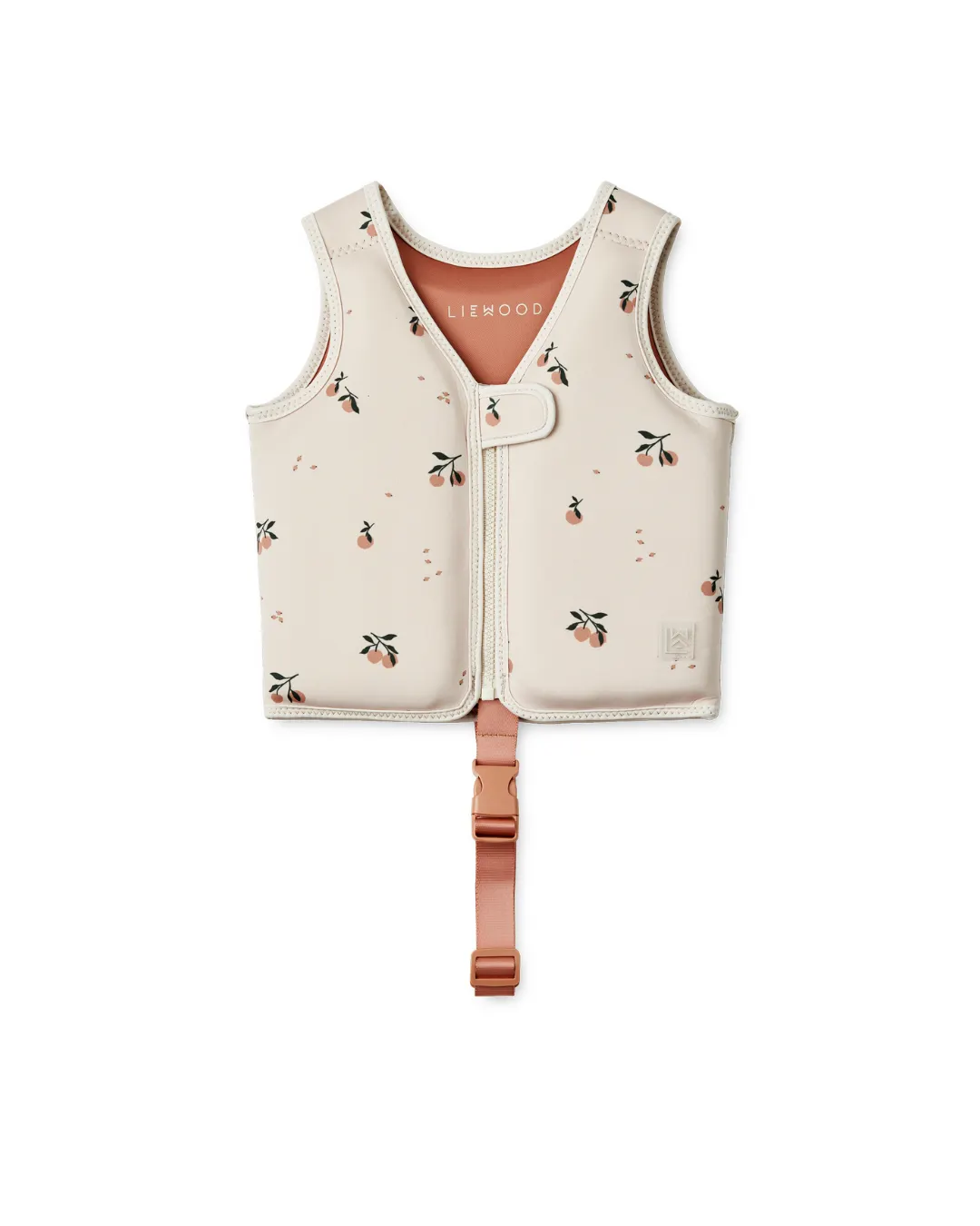 Liewood - kamizelka do pływania Dove Swim Vest Peach Sea Shell