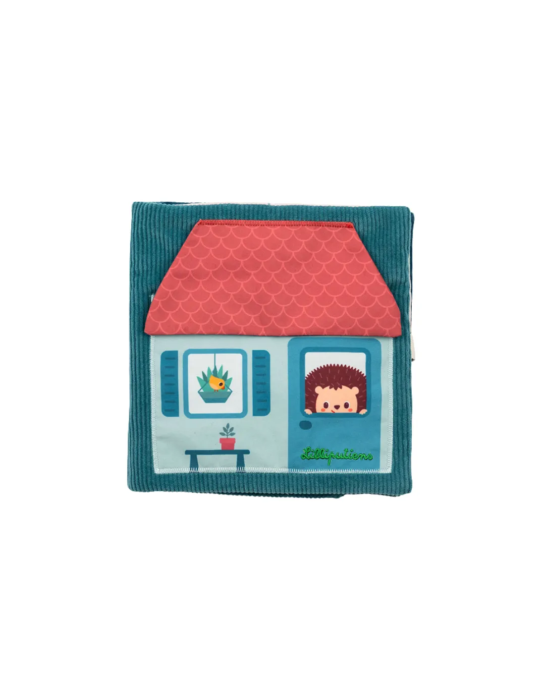 Lilliputiens - książeczka aktywizująca z mini pacynkami Emocje Jeżyk Leon Lilliputiens - książeczka aktywizująca z mini pacynkami Emocje Jeżyk Leon