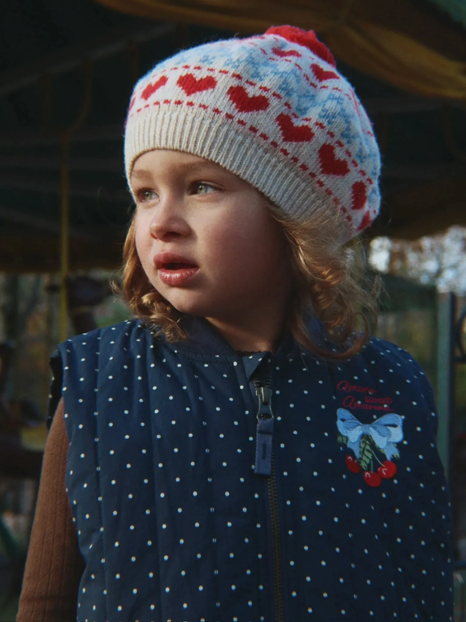 Konges Sløjd - beret Belou Heart Konges Sløjd - beret Belou Heart