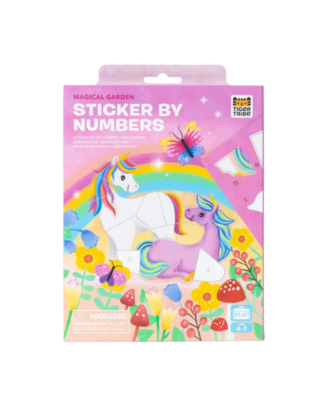 Tiger Tribe - wyklejanie po numerach Magiczny Ogród Tiger Tribe - wyklejanie po numerach Magiczny Ogród