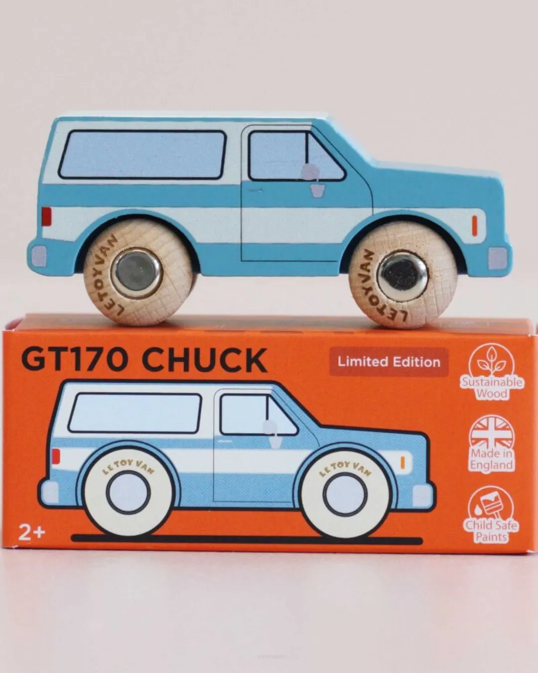 Le Toy Van - Drewniany samochodzik GT170 Chuck Le Toy Van - Drewniany samochodzik GT170 Chuck