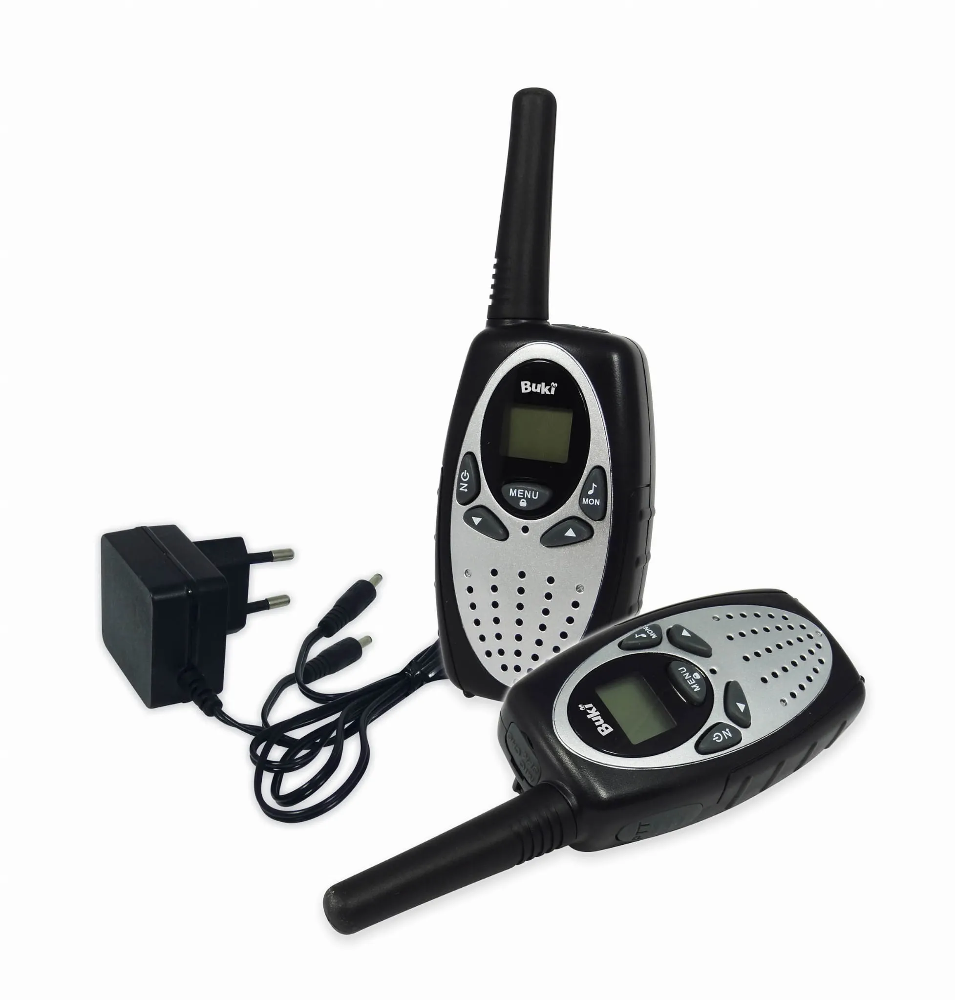 Buki - Walkie-Talkie z akumulatorem - zasięg 4 km Buki - Walkie-Talkie z akumulatorem - zasięg 4 km
