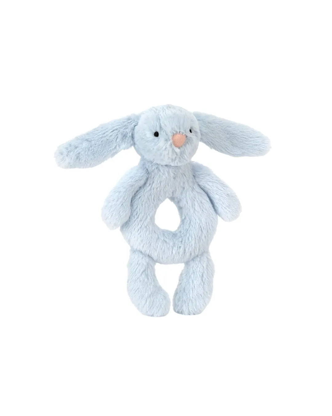Jellycat - króliczek grzechotka niebieska 18 cm Jellycat - króliczek grzechotka niebieska 18 cm