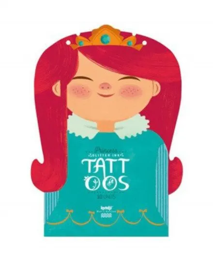 Londji - tatuaże zmywalne dla dzieci Princessa Księżniczki