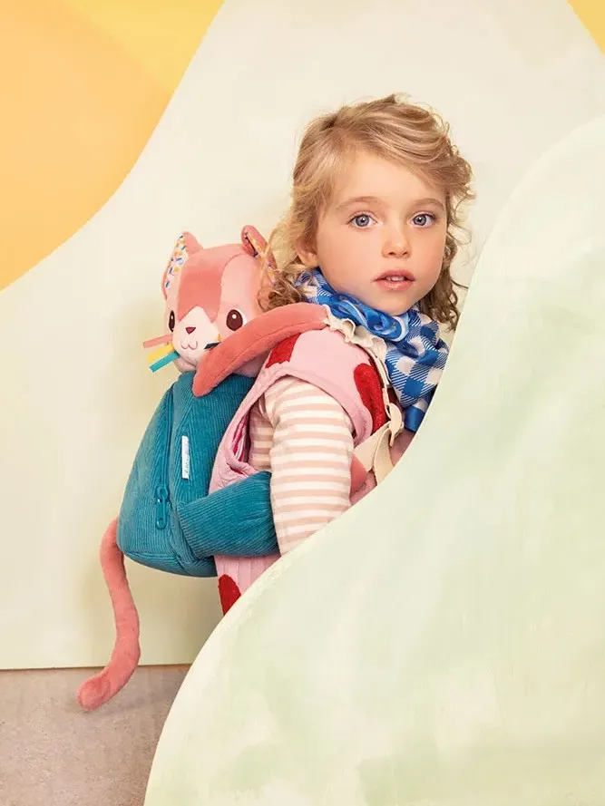Lilliputiens - miękki plecak przytulanka Kotka Jeanne