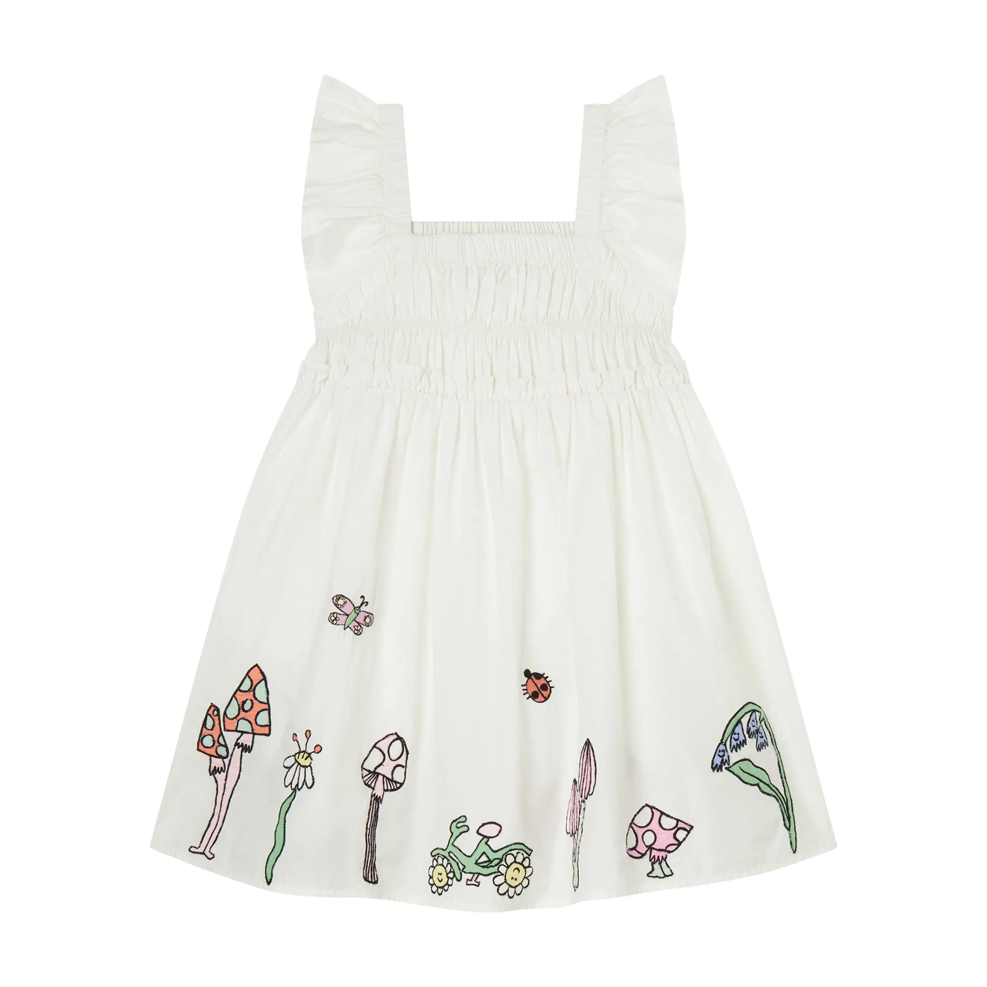 Stella McCartney - sukienka dziewczęca na ramiączkach